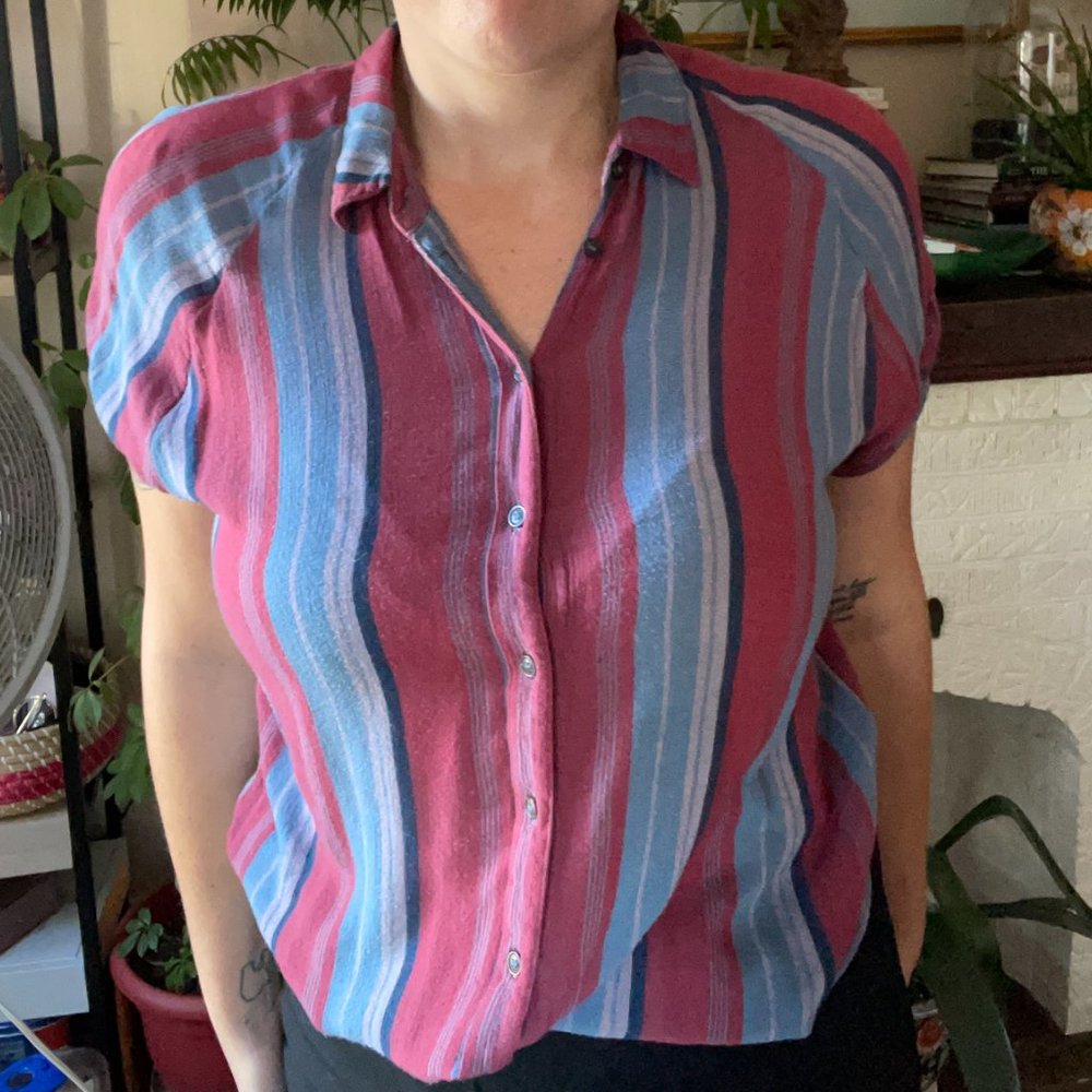 Women's Button Down Blouse